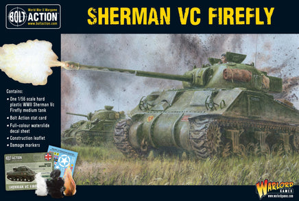 Sherman Firefly Vc (Plastic Box) - Khaki and Green Books