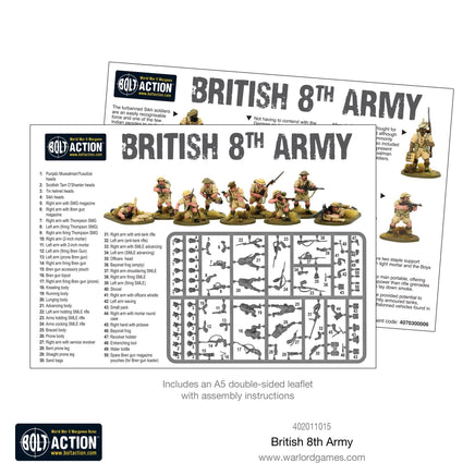 Bolt Action - British 8th Army - Khaki and Green Books