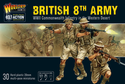 Bolt Action - British 8th Army - Khaki and Green Books