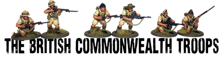 Bolt Action - British Commonwealth Infantry - Khaki and Green Books