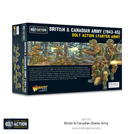 Bolt Action - British & Canadian Army (1943-45) Starter Army - Khaki and Green Books