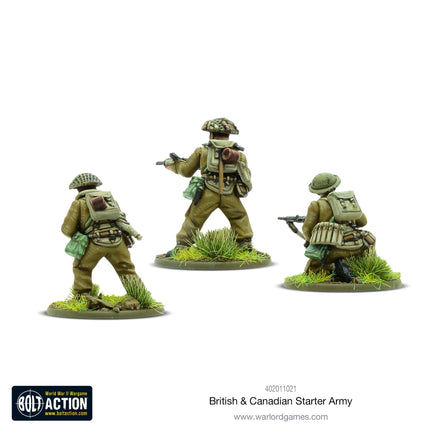 Bolt Action - British & Canadian Army (1943-45) Starter Army - Khaki and Green Books
