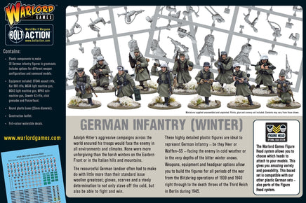 BOLT ACTION : GERMAN INFANTRY (WINTER) - Khaki and Green Books