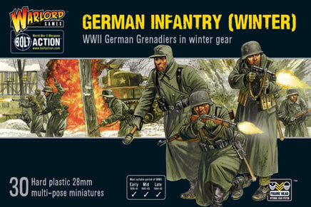 BOLT ACTION : GERMAN INFANTRY (WINTER) - Khaki and Green Books