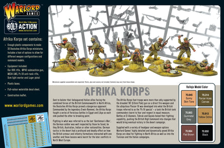 Bolt Action - Afrika Korps - Khaki and Green Books