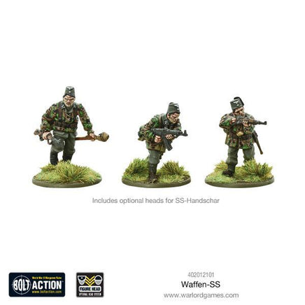 Bolt Action - Waffen SS Infantry (Plastic) - Khaki and Green Books