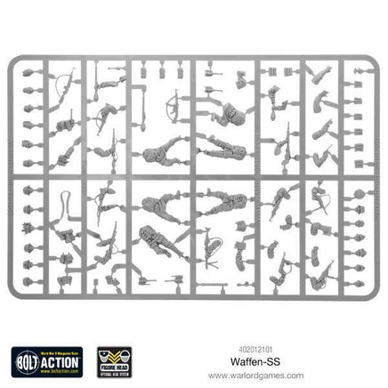 Bolt Action - Waffen SS Infantry (Plastic) - Khaki and Green Books