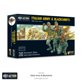 Bolt Action : Italian Army & Blackshirts Plastic - Khaki & Green Books