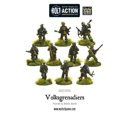 Bolt Action - Volksgrenadiers - 402212003 - Khaki & Green Books