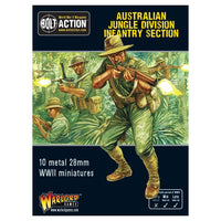 Bolt Action - Australian Jungle Division infantry section (Pacific) - Khaki and Green Books