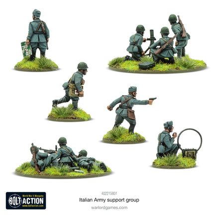 Bolt Action - Italian Army Support Group - Khaki and Green Books