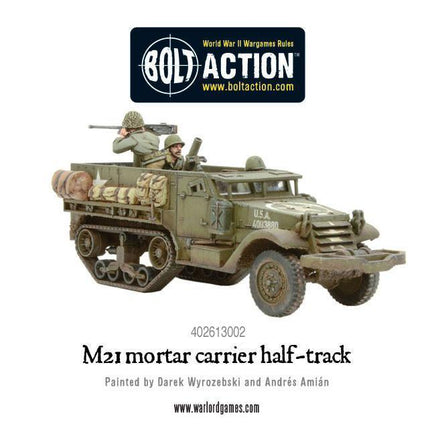 Bolt Action - M21 Mortar Carrier Half-track - Khaki and Green Books