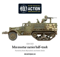 Bolt Action - M21 Mortar Carrier Half-track - Khaki and Green Books