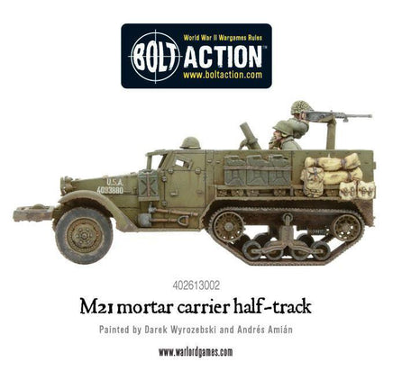 Bolt Action - M21 Mortar Carrier Half-track - Khaki and Green Books