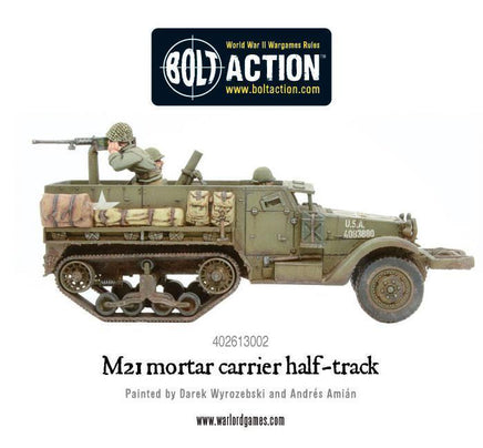 Bolt Action - M21 Mortar Carrier Half-track - Khaki and Green Books