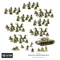 Bolt Action - Starter Army - Soviet Army (Winter) - Khaki and Green Books
