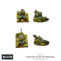 Bolt Action - Chindit PIAT and anti-tank rifle teams - Khaki and Green Books