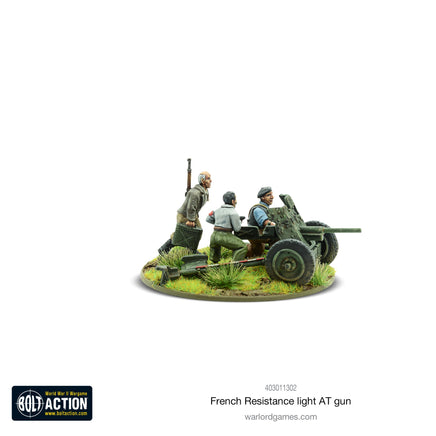 Bolt Action - French Resistance light anti-tank gun - Khaki & Green Books