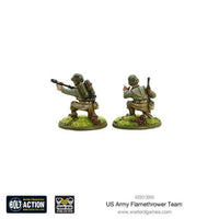 Bolt Action - US Army flamethrower team - Khaki and Green Books