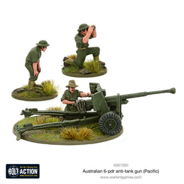 Australian 6-pdr Anti-tank Gun - Khaki and Green Books
