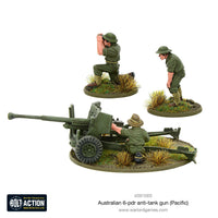 Australian 6-pdr Anti-tank Gun - Khaki and Green Books