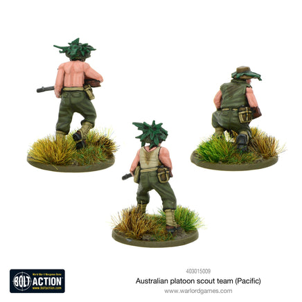 Bolt Action - Australian platoon scout team (Pacific) - Khaki and Green Books