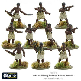 Bolt Action - Papuan Infantry Battalion section (Pacific) - Khaki and Green Books