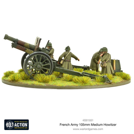 BOLT ACTION : FRENCH ARMY 105MM MEDIUM HOWITZER - Khaki and Green Books