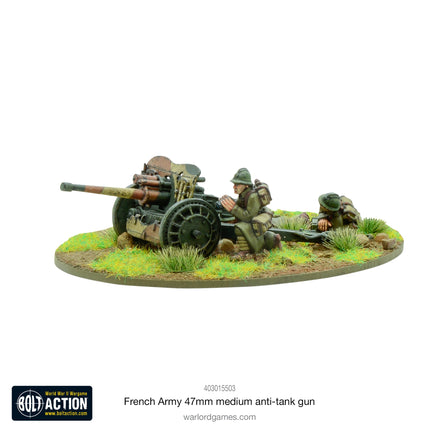 BOLT ACTION : FRENCH ARMY 47MM MEDIUM ANTI-TANK GUN - Khaki and Green Books