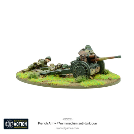 BOLT ACTION : FRENCH ARMY 47MM MEDIUM ANTI-TANK GUN - Khaki and Green Books