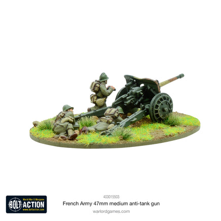 BOLT ACTION : FRENCH ARMY 47MM MEDIUM ANTI-TANK GUN - Khaki and Green Books