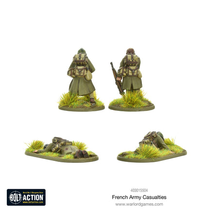 BOLT ACTION : FRENCH ARMY CASUALTIES - Khaki and Green Books