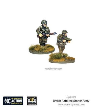 Bolt Action - British Airborne Starter Army - Khaki and Green Books