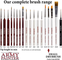 THE ARMY PAINTER WARGAMER BRUSH - SMALL DRYBRUSH - Khaki and Green Books