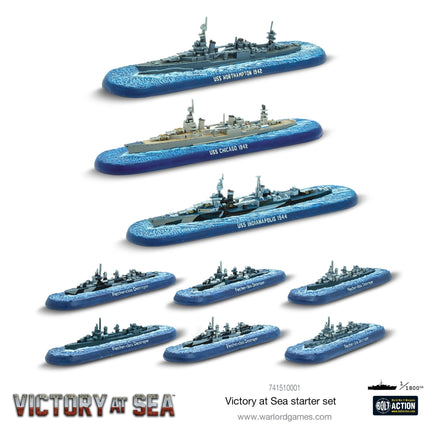 Victory At Sea - Battle For The Pacific Starter Set - Khaki and Green Books