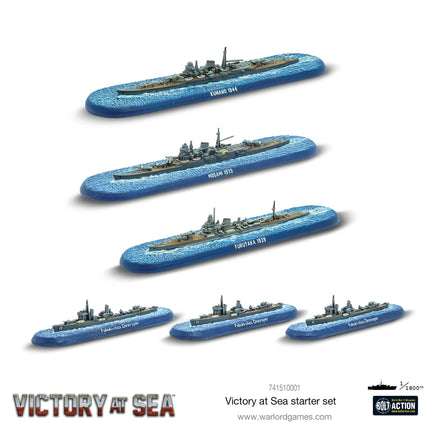 Victory At Sea - Battle For The Pacific Starter Set - Khaki and Green Books