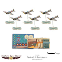 Blood Red Skies -  Nakajima KI-43 II 'Oscar' Hayabusa Squadron - Khaki & Green Books