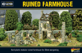 Warlord Games - Ruined Farmhouse - Khaki and Green Books