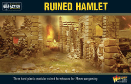 Warlord Games - Ruined Hamlet - Khaki and Green Books