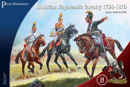 Perry Miniatures - AN 80 Austrian Napoleonic Cavalry 1798-1815 - Khaki and Green Books