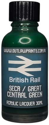 Outlaw Paints - SECR/ Great Central Green - Khaki and Green Books
