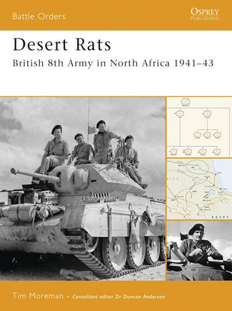 DESERT RATS : BRITISH 8TH ARMY IN NORTH AFRICA 1941-43 - Khaki and Green Books