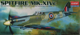 Academy 12484 1/72 Spitfire Mk.XIVc Plastic Model Kit - Khaki and Green Books