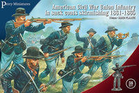 Perry Miniatures - ACW 120  Union Infantry in Sack Coats Skirmishing 1861-65 - Khaki and Green Books