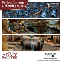 THE ARMY PAINTER - WARPAINTS AIR METALLICS : TAINTED GOLD