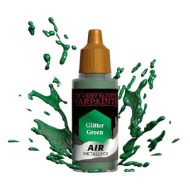 THE ARMY PAINTER - WARPAINTS AIR METALLICS : GLITTER GREEN