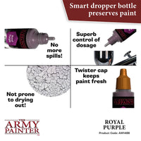 THE ARMY PAINTER - WARPAINTS AIR METALLICS : ROYAL PURPLE