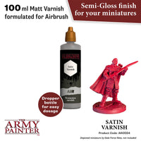 THE ARMY PAINTER - WARPAINTS AIR : AEGIS SUIT SATIN VARNISH, 100ML