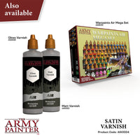 THE ARMY PAINTER - WARPAINTS AIR : AEGIS SUIT SATIN VARNISH, 100ML