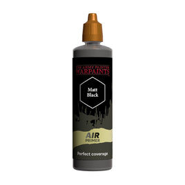 THE ARMY PAINTER WARPAINTS AIR : PRIMER BLACK, 100 ML - Khaki and Green Books